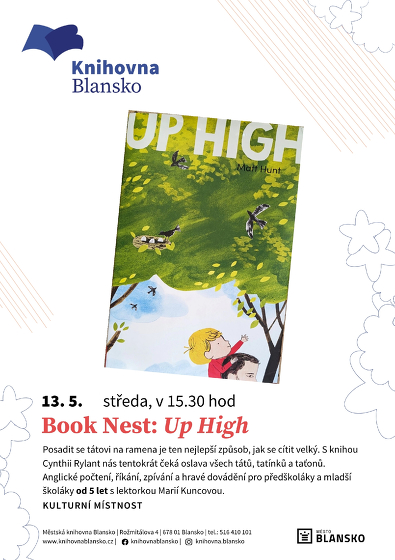 Plakát události Book Nest: Up High
