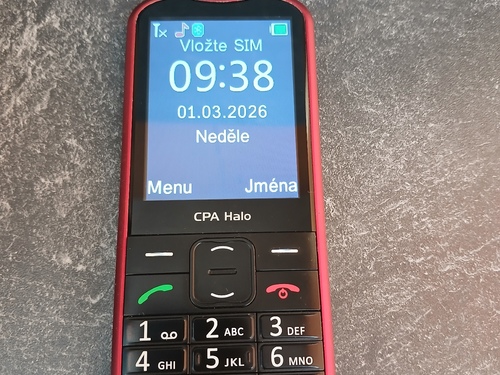 Tlačítkový MOBILNÍ telefon  CPA Halo 18