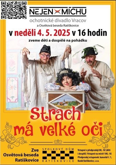 Plakát události Divadlo Strach má velké oči