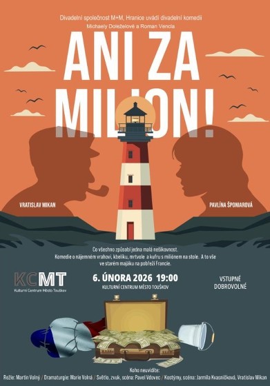 Plakát události Divadlo: Ani za milion