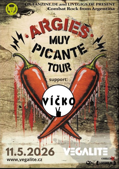 Plakát události ARGIES (ARG) + VÍČKO (CZ)