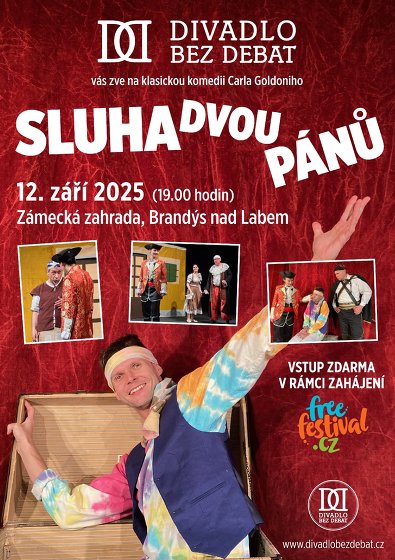 Plakát události Sluha dvou pánů