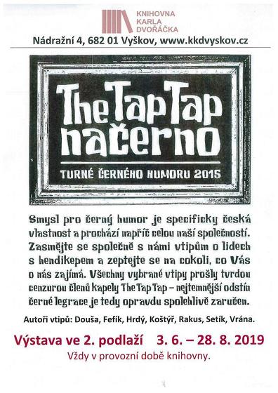 Plakát události The Tap Tap načerno - turné černého humoru 2015