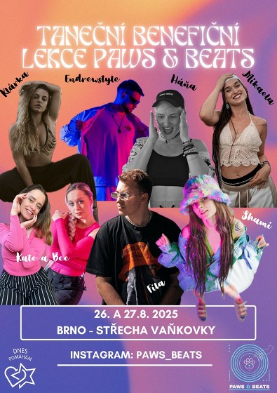 Plakát události Paws & Beats