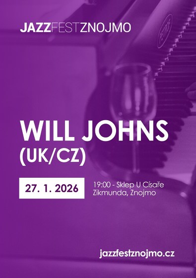 Plakát události Will Johns (UK)
