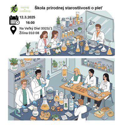 Plakát události Škola prírodnej starostlivosti o pleť