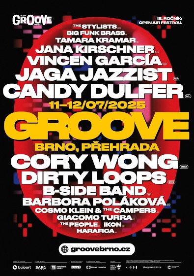 Plakát události Groove Brno 2025