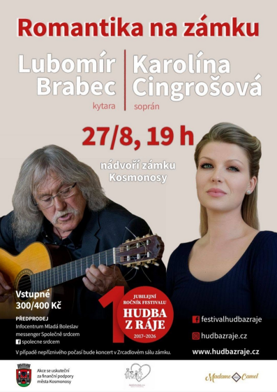 Plakát události Romantika na zámku Kosmonosy