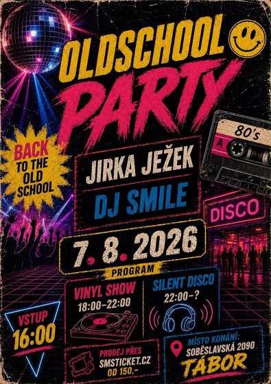 Plakát události Oldschool party