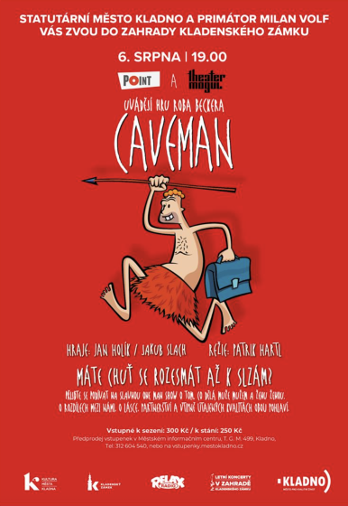 Plakát události Rob Becker: Caveman