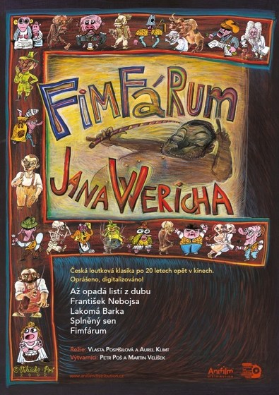 Plakát události Fimfárum Jana Wericha