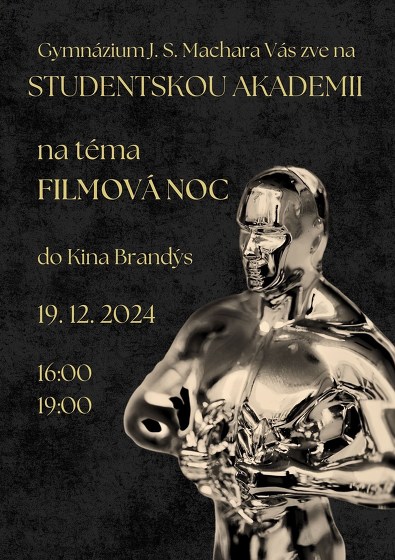 Plakát události Studentská akademie GBL 2024, večerní představení