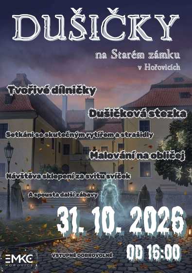 Plakát události Dušičky na Starém zámku