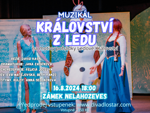 Plakát události Muzikál Království z ledu