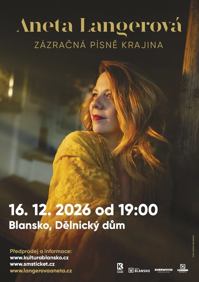 Plakát události Aneta Langerová - Zázračná písně krajina