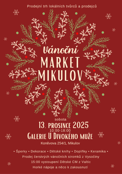 Plakát události Vánoční Market Mikulov
