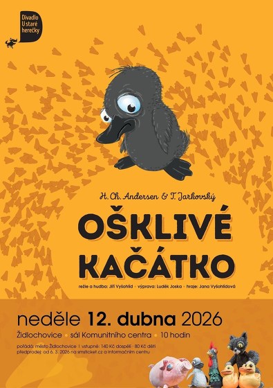 Plakát události OŠKLIVÉ KÁČÁTKO