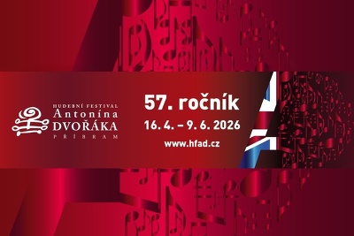Plakát události 57. ročník festivalu Antonína Dvořáka