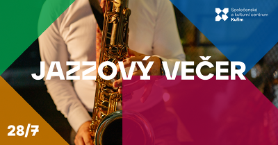 Plakát události Jazzový večer | Kulturní léto