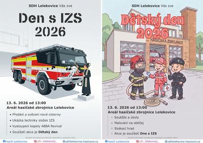 Plakát události Den s IZS | Dětský den