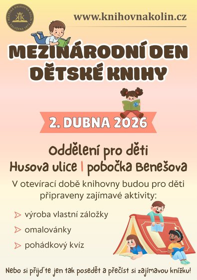 Plakát události Mezinárodní den dětské knihy