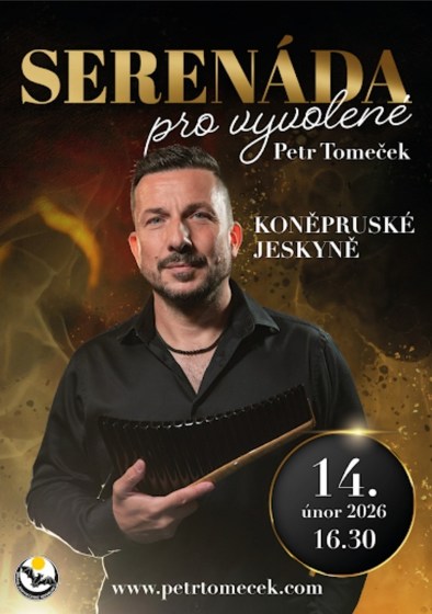 Plakát události Petr Tomeček / Serenáda pro vyvolené