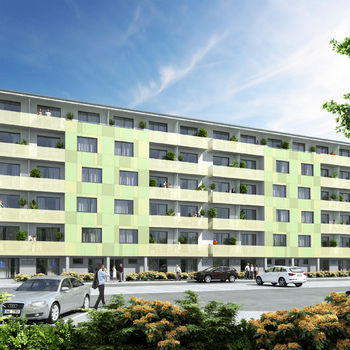 Nové byty OV 2+kk, 3+kk v Moravském Krumlově, Rezidence Husova