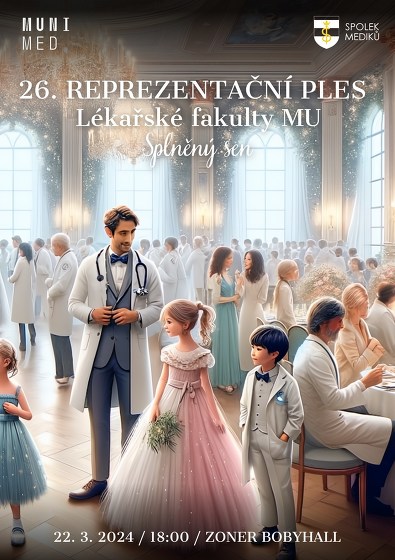 Plakát události 26. Reprezentační ples LF MU a SM