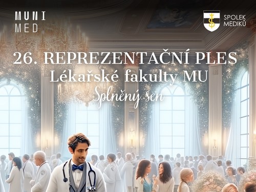 Plakát události 26. Reprezentační ples LF MU a SM