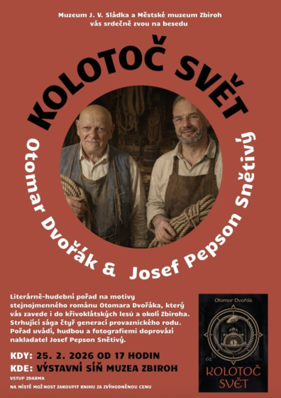 Plakát události Kolotoč svět - autorská beseda