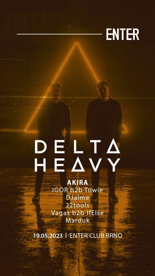 Plakát události Delta Heavy [UK]