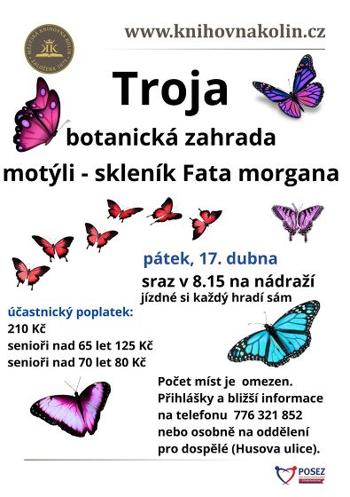 Plakát události Troja - botanická zahrada