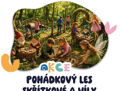 Plakát události Pohádkový les - skřítkové a víly