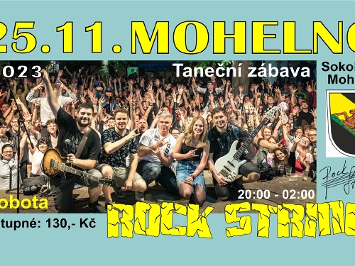 Plakát události Rock String - Pouťová zábava / Mohelno