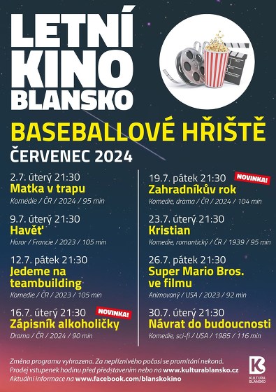 Plakát události LETNÍ KINO - Havěť