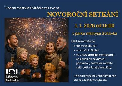 Plakát události Novoroční setkání, Svitávka