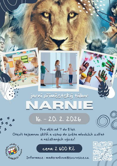Plakát události Narnie - jarní příměstský tábor
