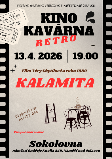 Plakát události Kinokavárna - film Kalamita