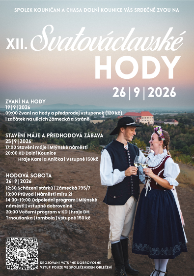 Plakát události XII. Svatováclavské hody