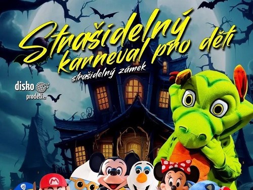 Plakát události Strašidelný karneval pro děti