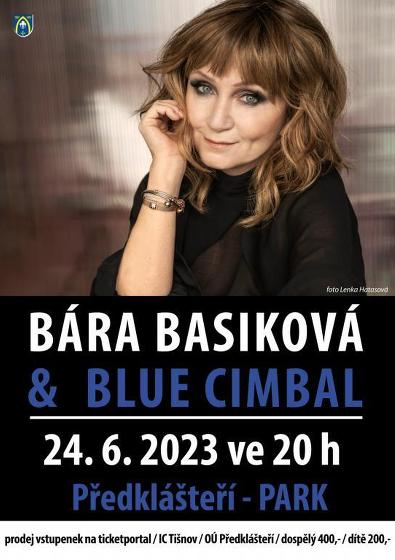 Plakát události Bára Basiková & blue cimbal