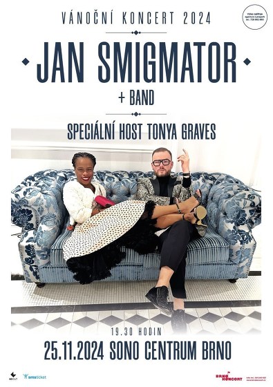Plakát události Jan Smigmator + band