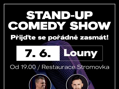 Plakát události Stand-up comedy Show v Lounech