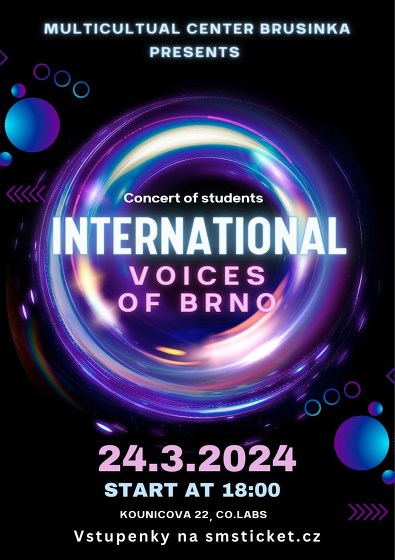 Plakát události International Voices of Brno