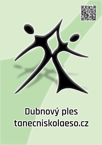 Plakát události Dubnový ples Taneční školy Eso