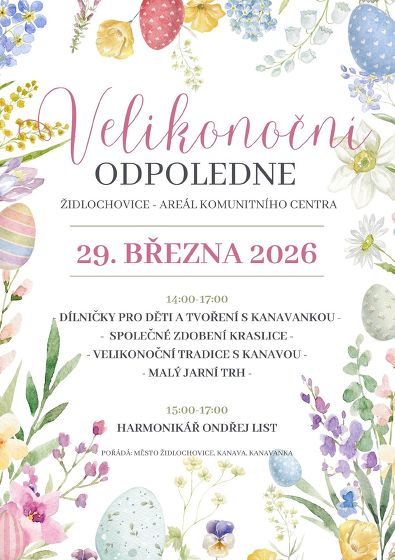 Plakát události Velikonoční odpoledne