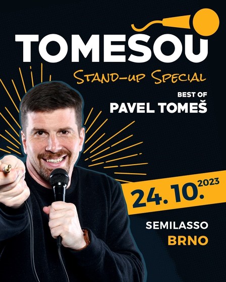 Plakát události PAVEL TOMEŠ - Stand-up Speciál TOMEŠOU