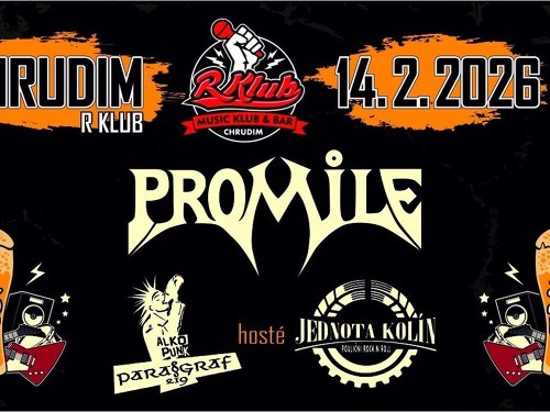 Plakát události 25 let Promile - Chrudim