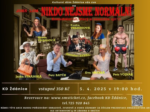 Plakát události Nikdo není normální
