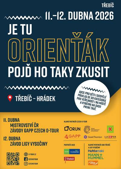 Plakát události Orientační běh